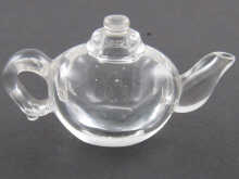 A fine rock crystal water dropper