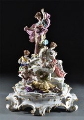 A Fine Rudolstadt Porcelain Fi