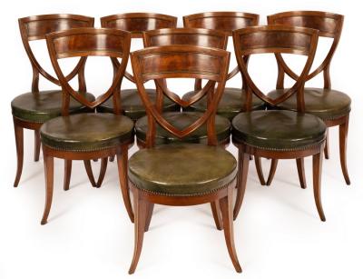 A fine set of eight early 19th
