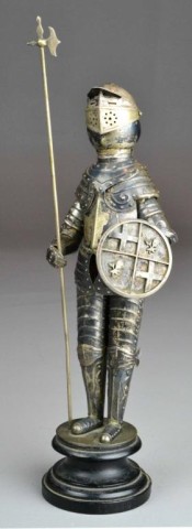 A Fine Silver Suit of ArmorFinely
