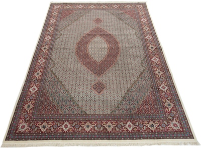 A Fine Tabriz Room Size Silk and