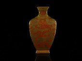 A FINE UNDERGLAZED-RED GILT-DE