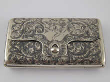 A finely decorated french silver
