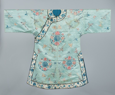 A Finely Embroidered Chinese Silk