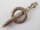 A First World War silver brooc