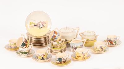A Fischer Emil tea set,