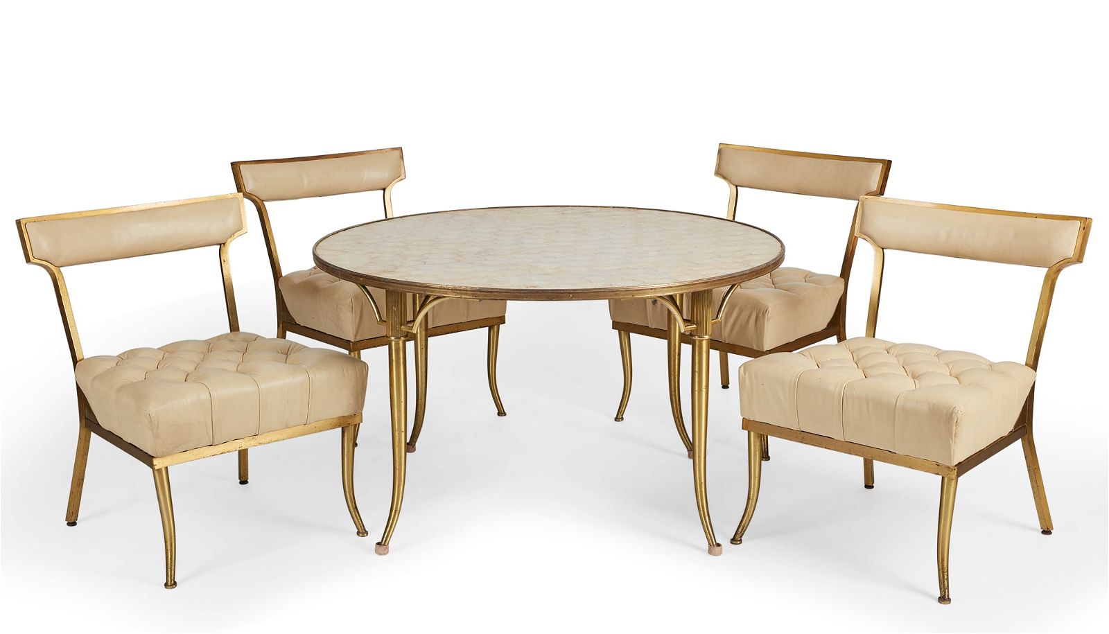 A FIVE PIECE BILLY HAINES BRASS
