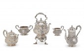 A FIVE PIECE EDWARD VII STERLI
