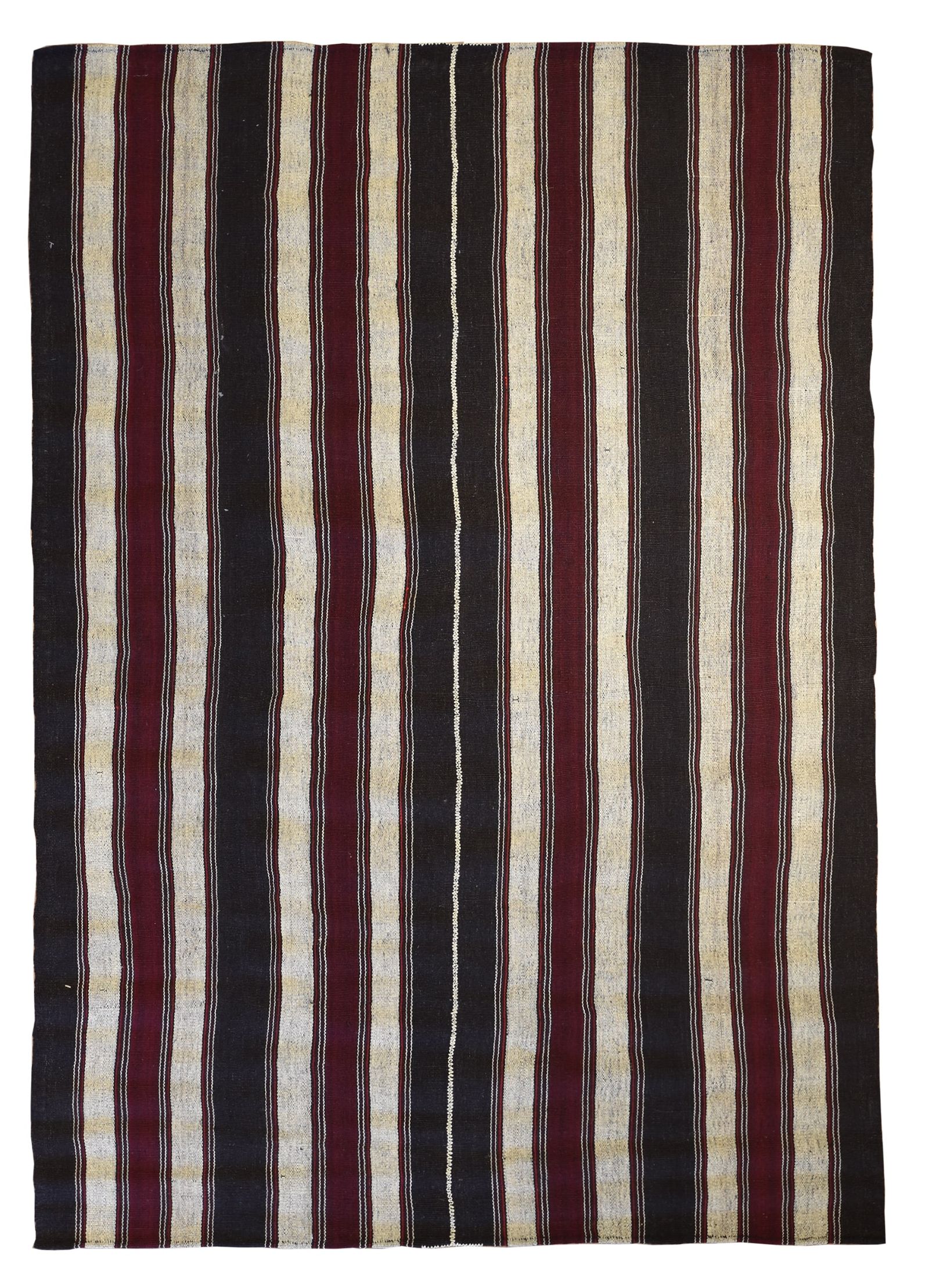 A FLATWEAVE-NOMADIC RUG,