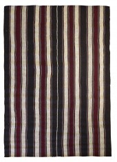 A FLATWEAVE-NOMADIC RUG, NORTH