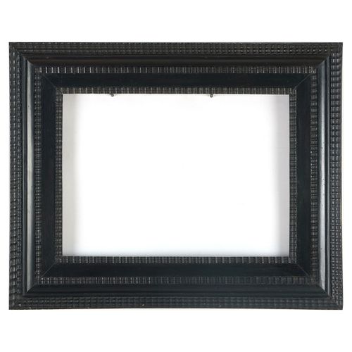 A FLEMISH EBONIZED FRAME, A