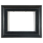A FLEMISH EBONIZED FRAME, A WA