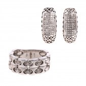 A FLEXIBLE DIAMOND BAND & DIAM