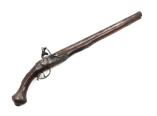 * A Flint Lock Pistol having a