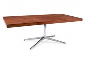 A FLORENCE KNOLL ROSEWOOD PART
