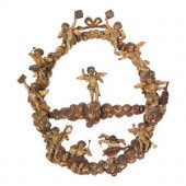 A Florentine Carved Giltwood a