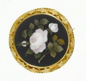 A FLORENTINE GOLD AND PIETRE D
