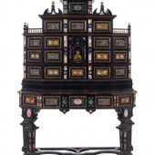 A Florentine Style Gilt Bronze