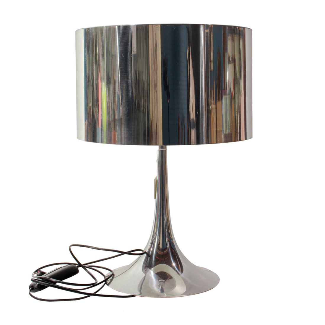 A FLOS ALUMINUM 'SPUN LIGHT T1'