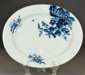 A Flow Blue Serving- Turkey Pl