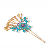 A FLOWER SHAPED HAIRPIN<br>A F