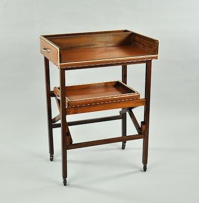 A Folding Butler's Service Cart