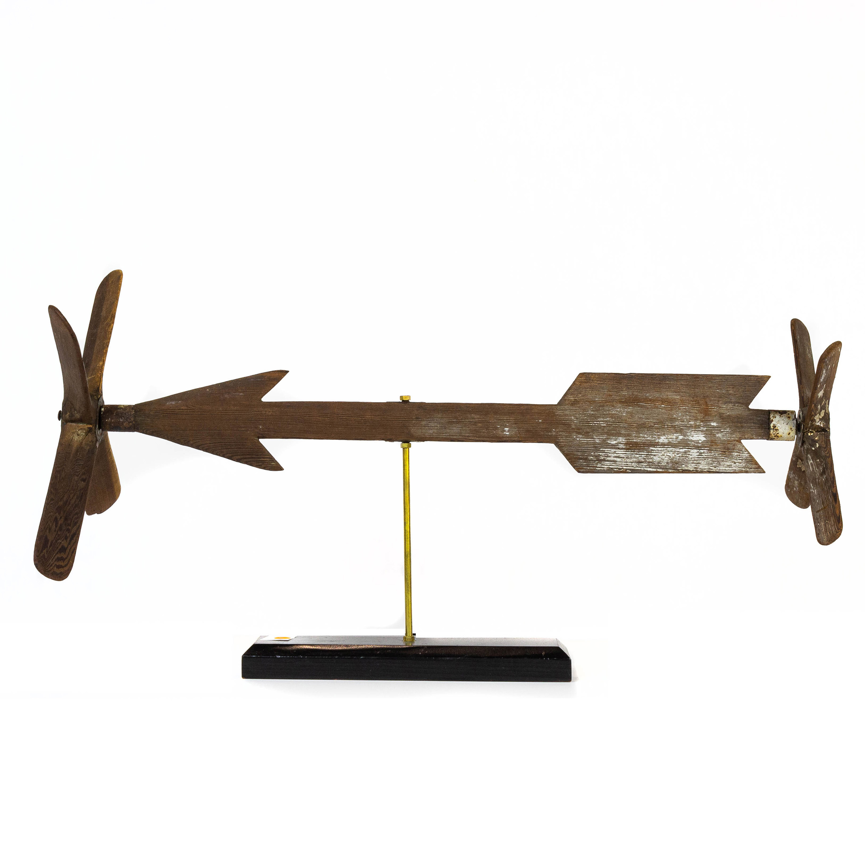A FOLK ART DIRECTIONAL SIGN