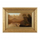 A FOLKY AMERICAN SCHOOL PAINTI