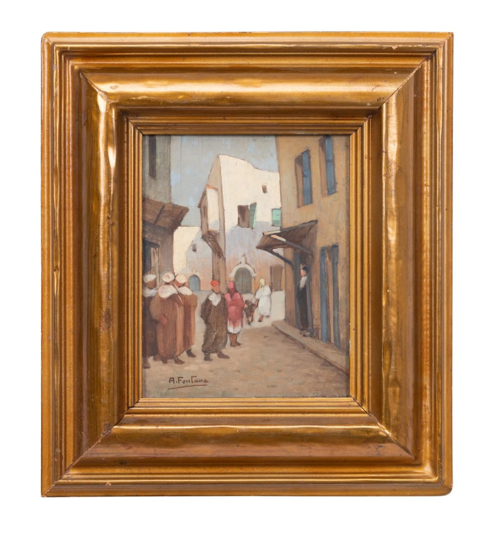 A. FONTANA, SMALL ORIENTALIST GENRE