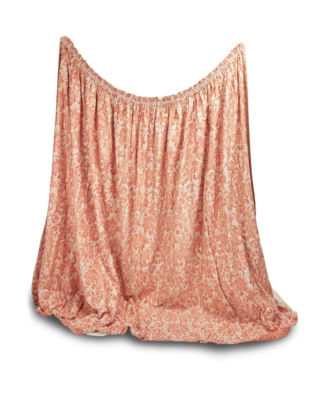 A FORTUNY DRAPERY PANELA Fortuny