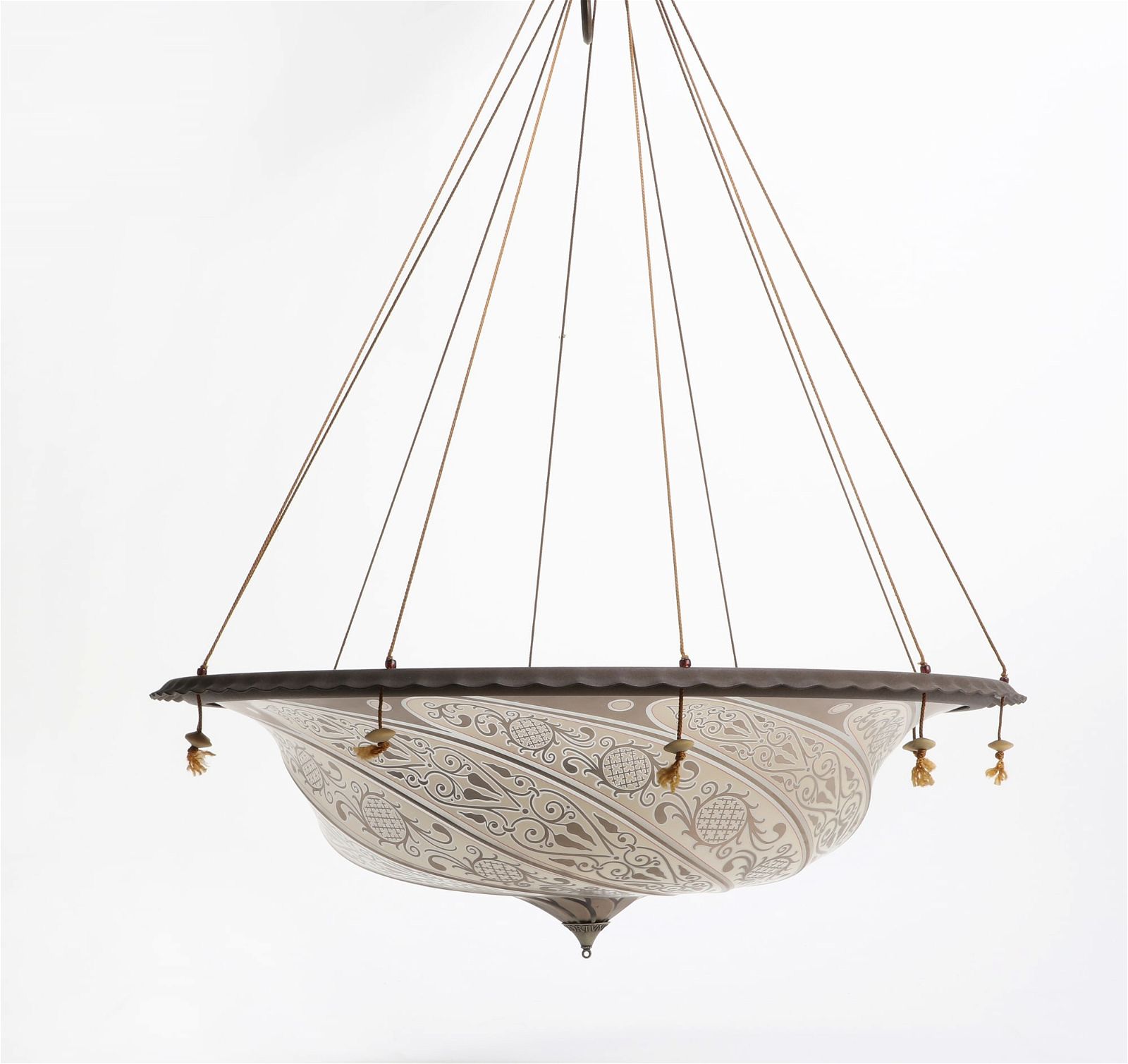 A FORTUNY SCUDO SARCENO GLASS