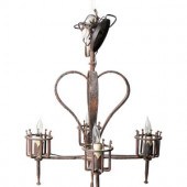 A Four-Light Mizner Style Wrou