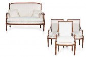 A FOUR PIECE SUITE LOUIS XVI S