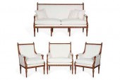 A FOUR PIECE SUITE LOUIS XVI S