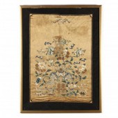 A FRAMED CHINESE DOUBLE HAPPIN