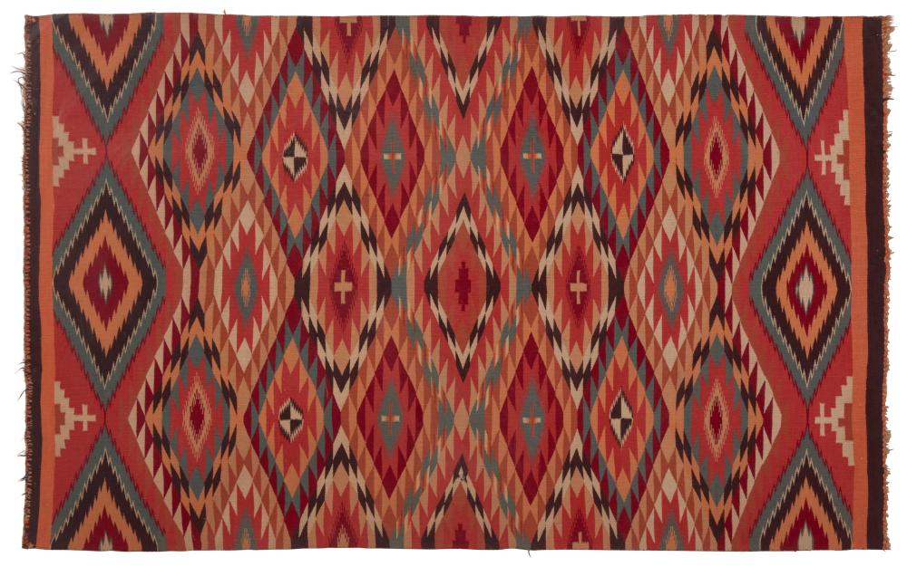 A FRAMED NAVAJO GERMANTOWN