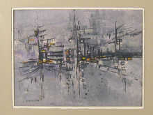 A framed oil on canvas signed lower