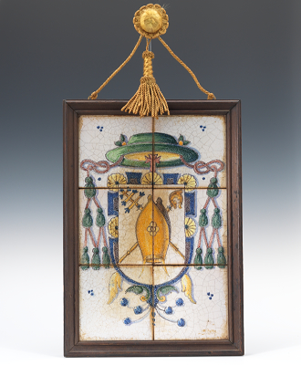 A Framed Set of Six Glazed