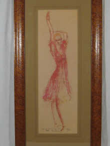 A framed signed and numbered Tom