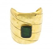 A Francis Patiky Stein Emerald