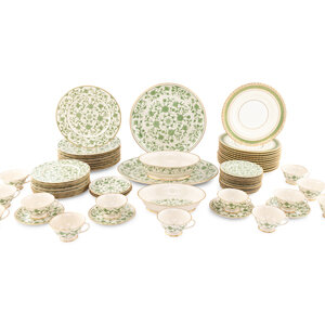 A Franciscan China Partial Dinner
