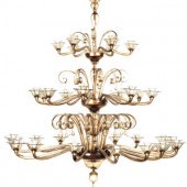 A Fratelli Toso Amber Glass Th