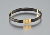 A French 18k Gold and Elephant