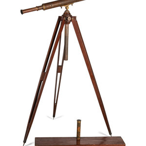 A French 2-Inch Brass Telescope