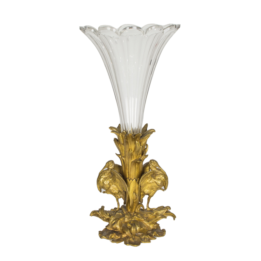 A FRENCH AESTHETIC GILT BRONZE
