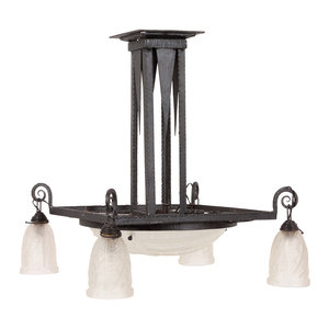 A French Art Deco Chandelier 20th
