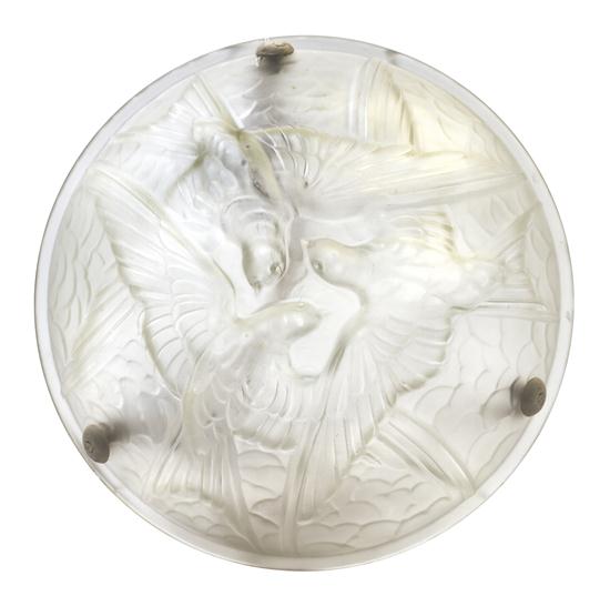 A French Art Deco Molded and