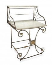 A FRENCH ART DECO PASTRY SHELF