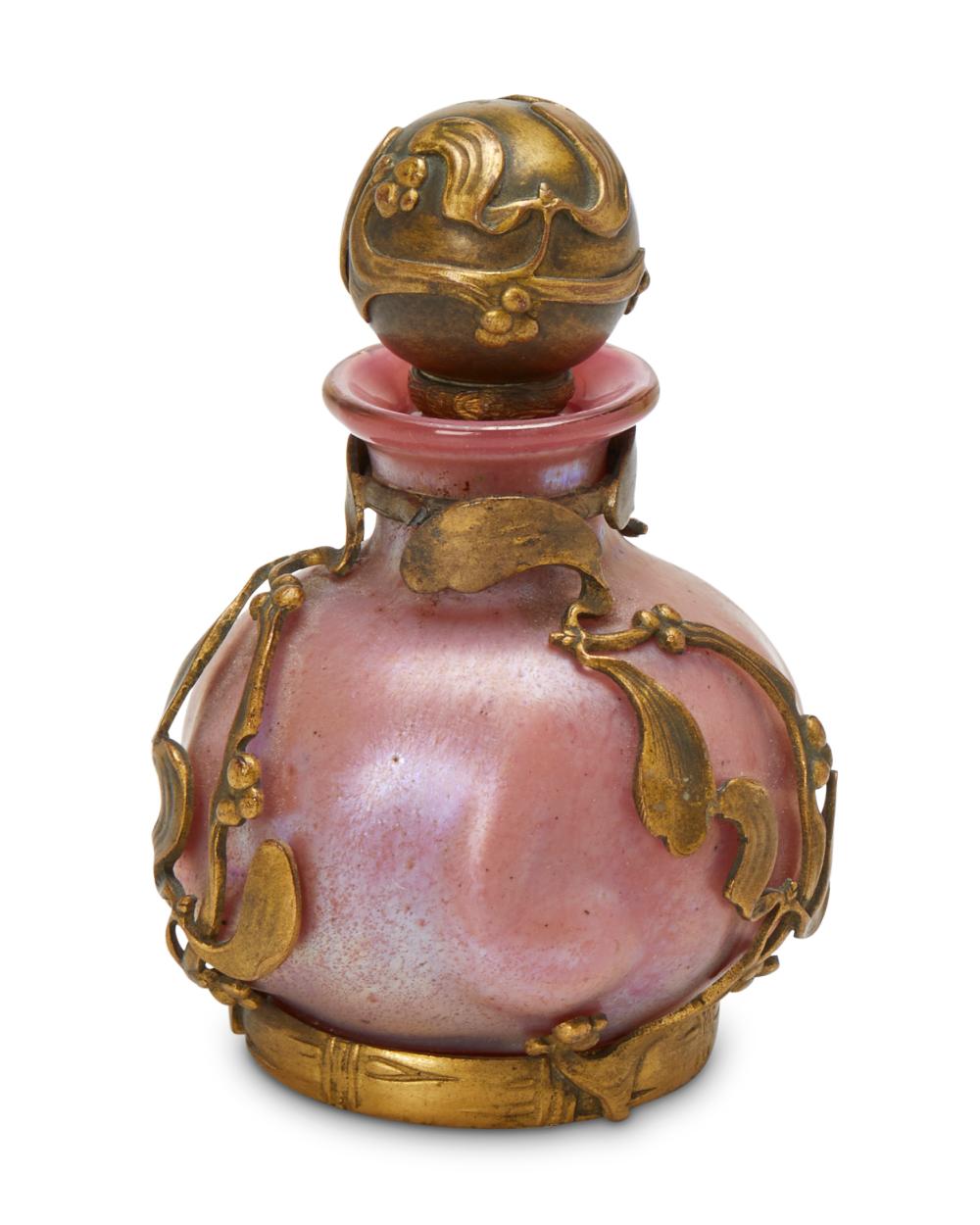 A FRENCH ART NOUVEAU GLASS