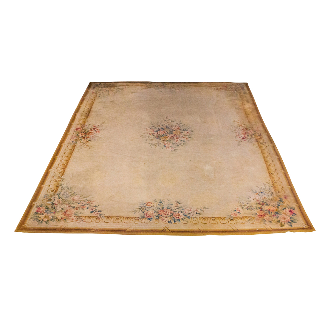 A FRENCH AUBUSSON CARPET A French